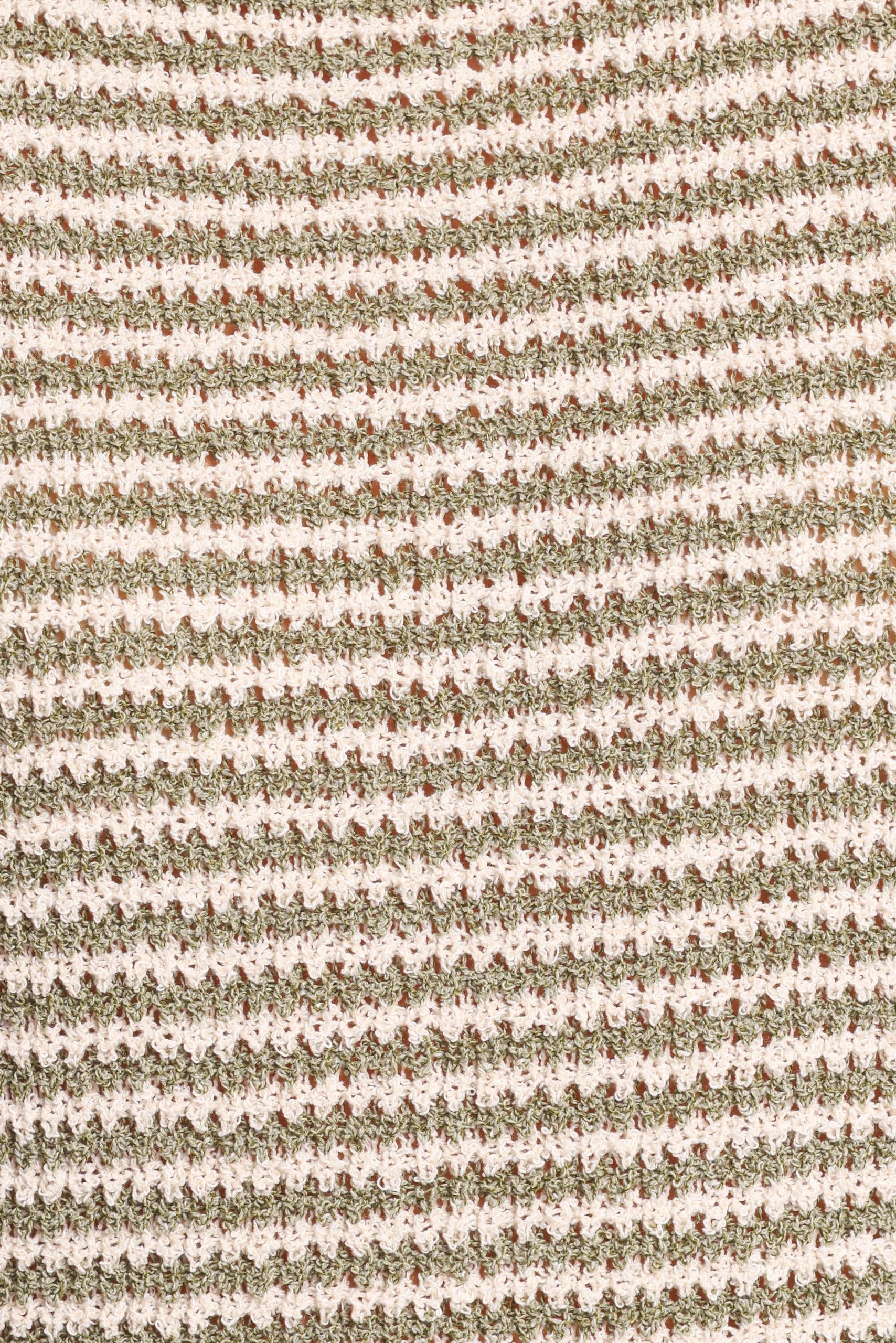 Arella Knit Top - Sage/Cream - Image 7