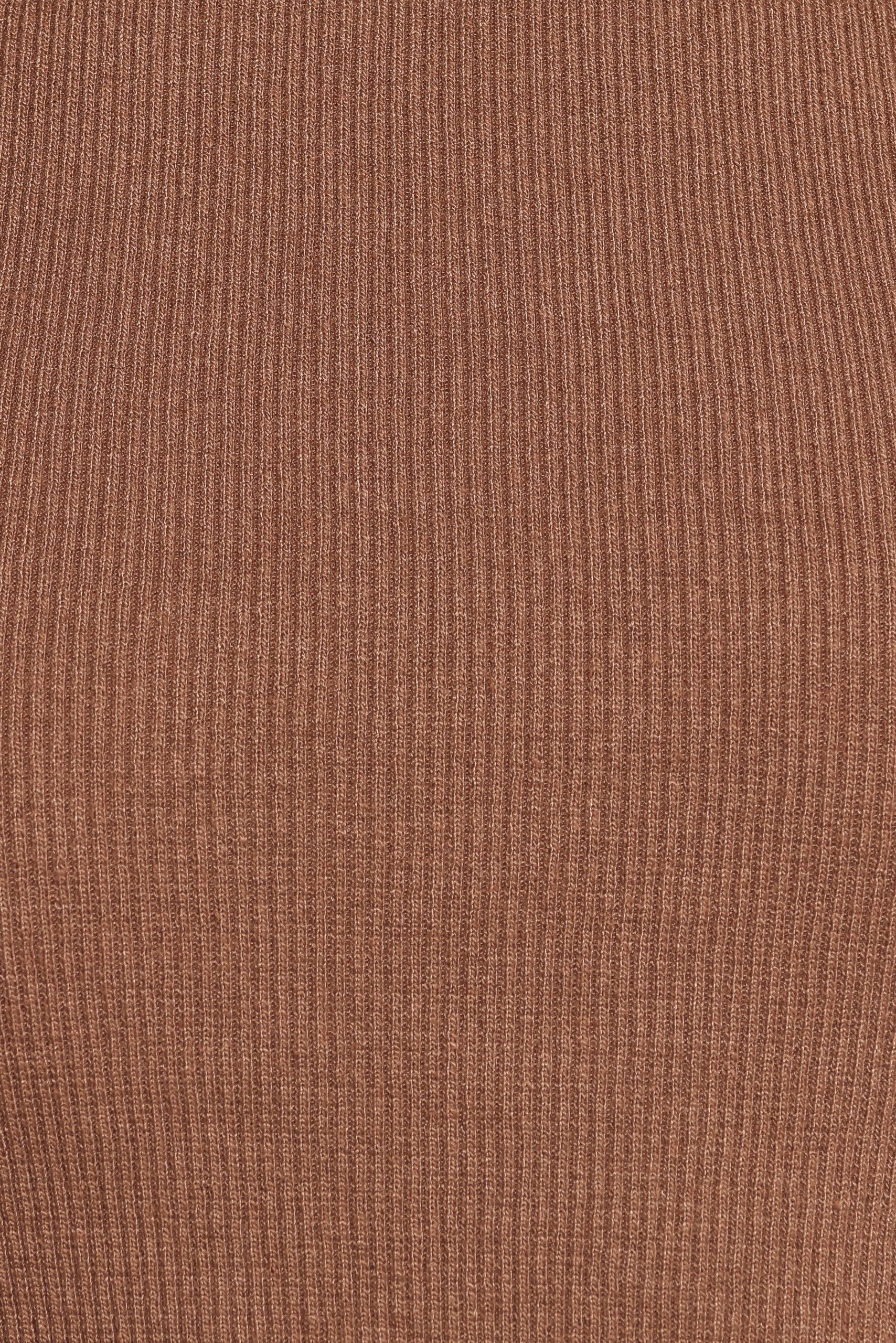 Ari Ribbed Tank - Mocha - Image 7