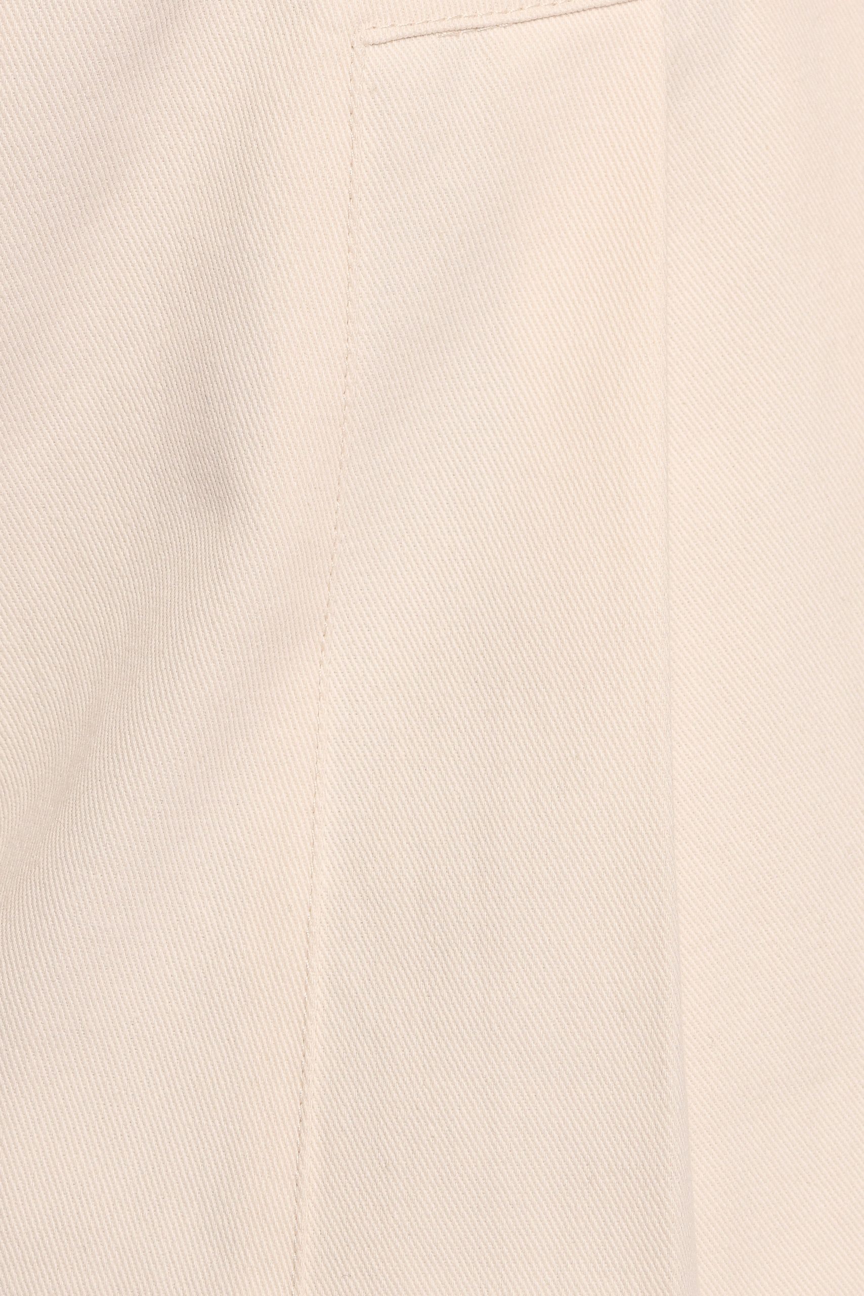 Ecita Pleated Shorts - Ecru - Image 8