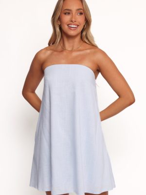 Arles Mini Dress - Blue