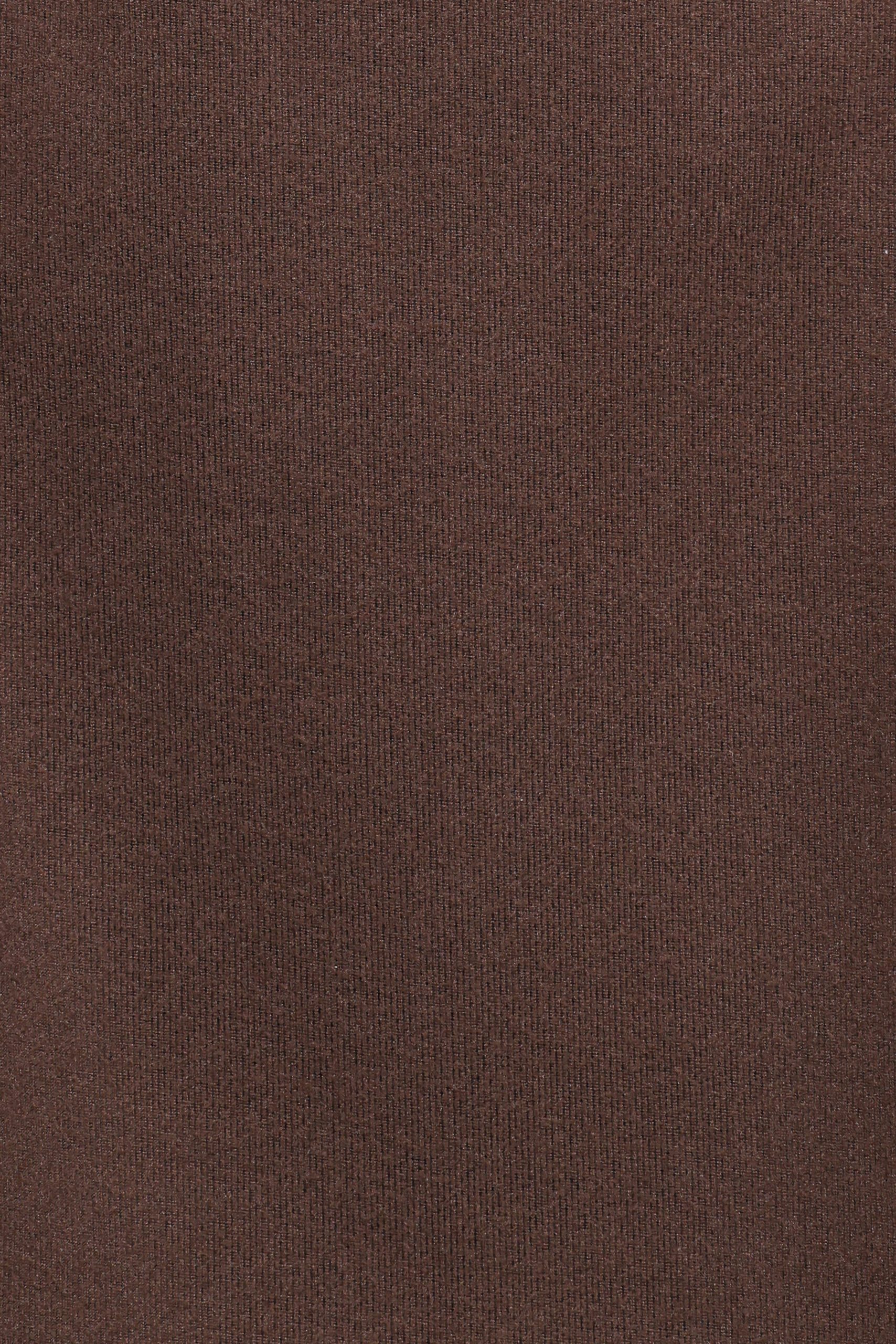 Cassia Belted A-Line Skirt - Chocolate Brown - Image 6