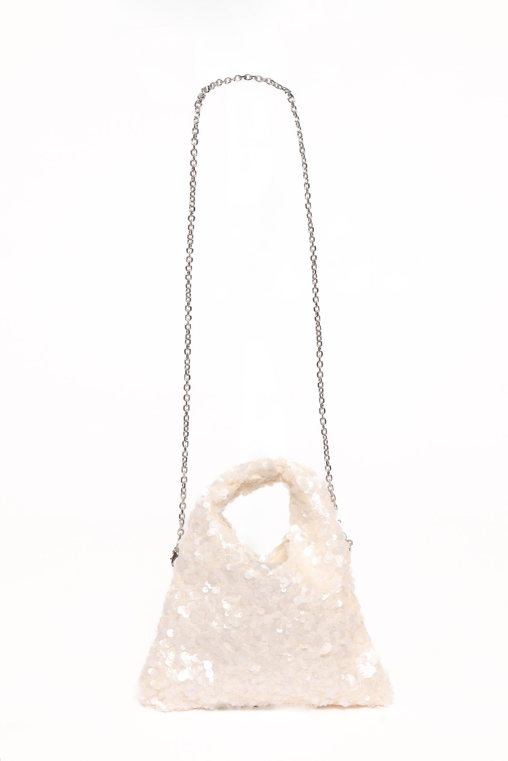 Ashlyn Sequin Bag - Champagne - Image 5
