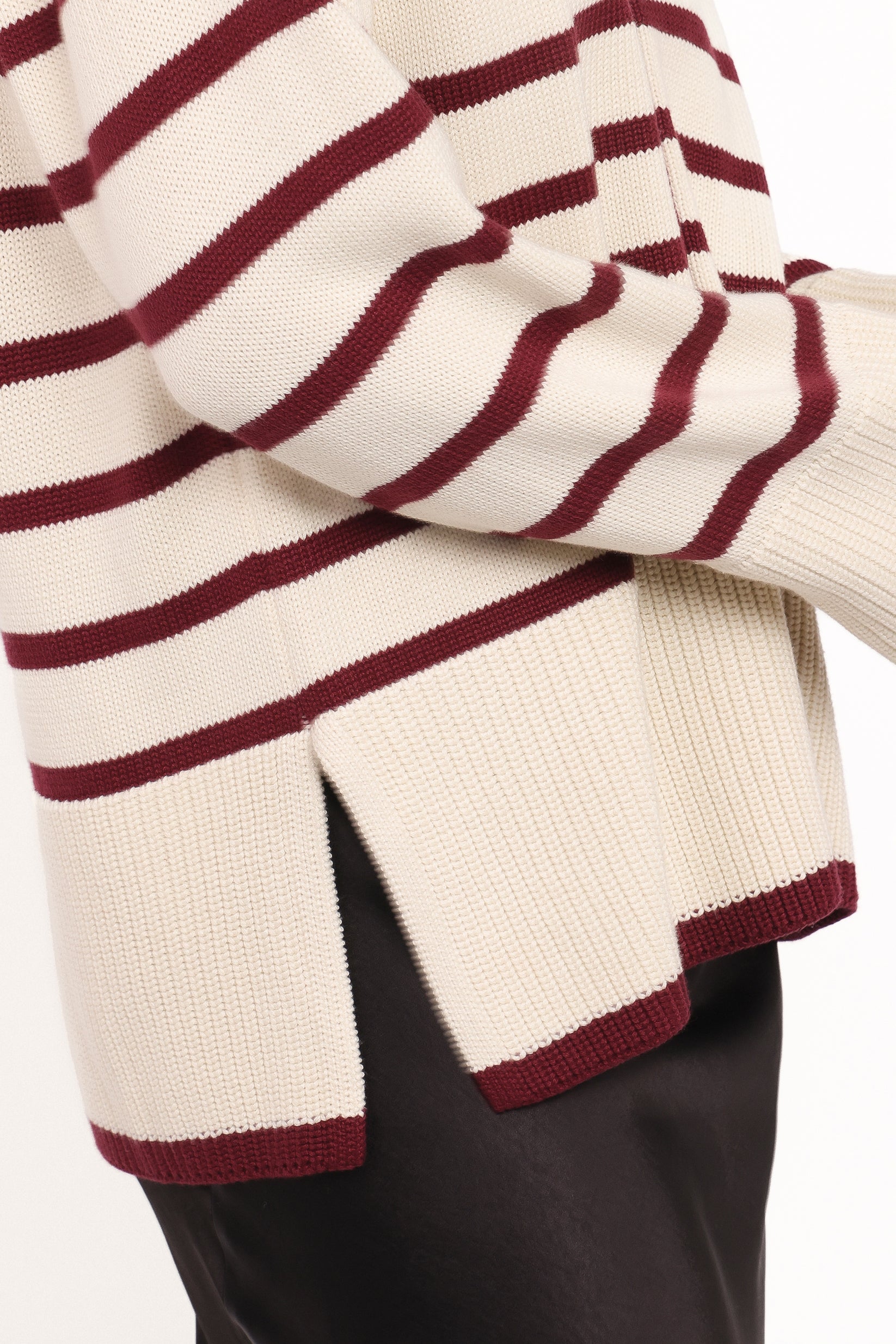 Aydee Cardigan - Cherry Stripe - Image 3