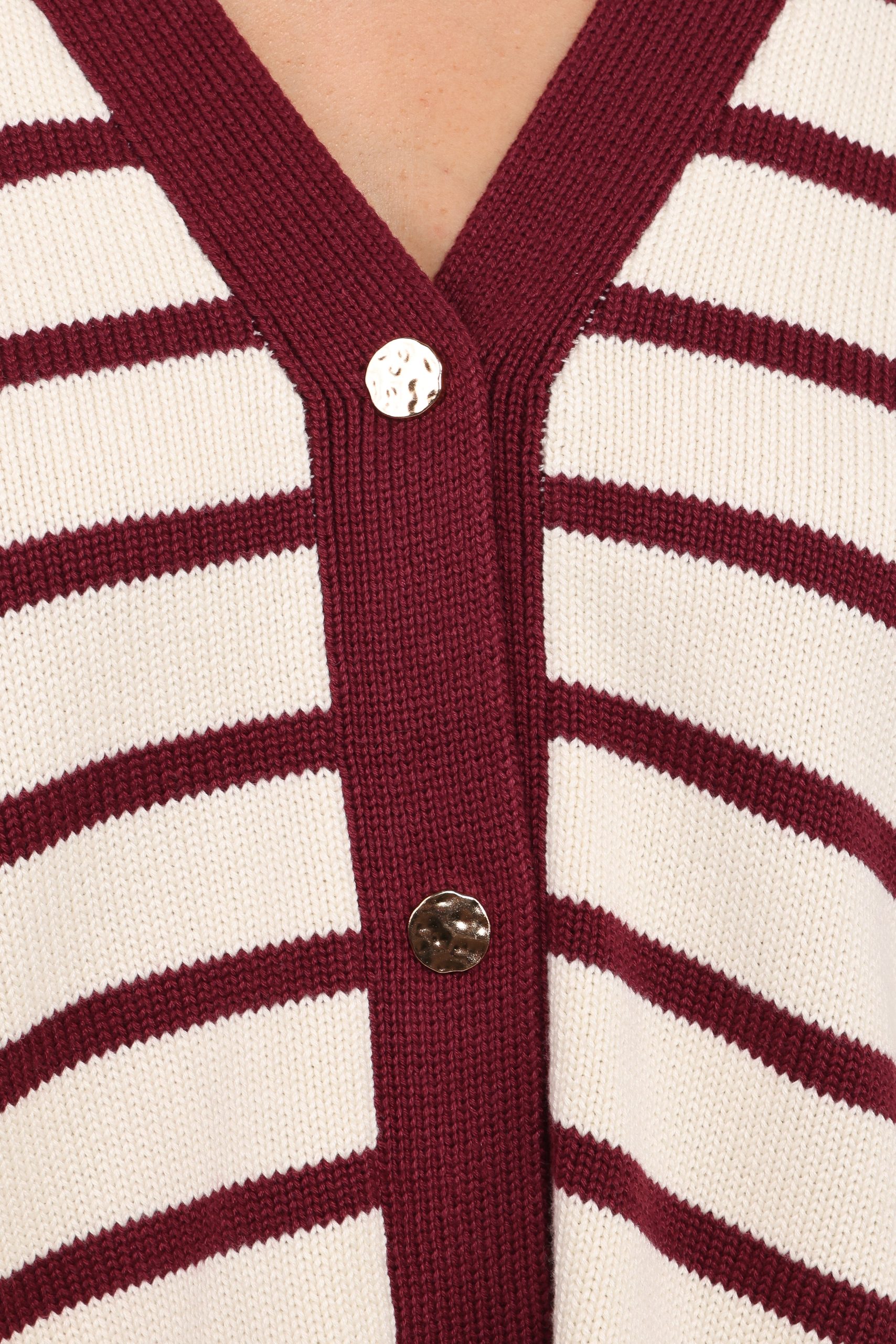 Aydee Cardigan - Cherry Stripe - Image 7