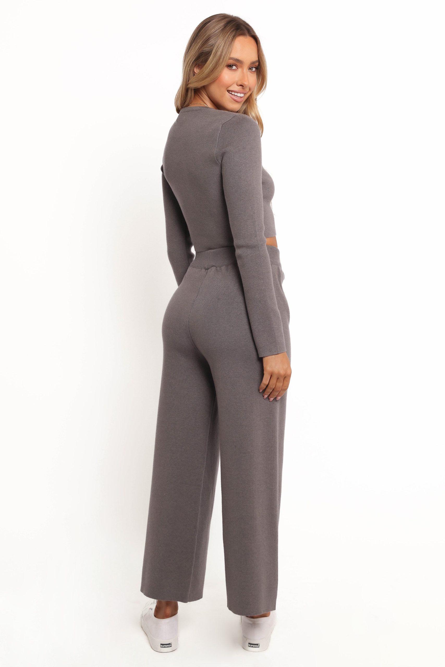 Ayers Long Sleeve Set - Charcoal Grey - Image 4
