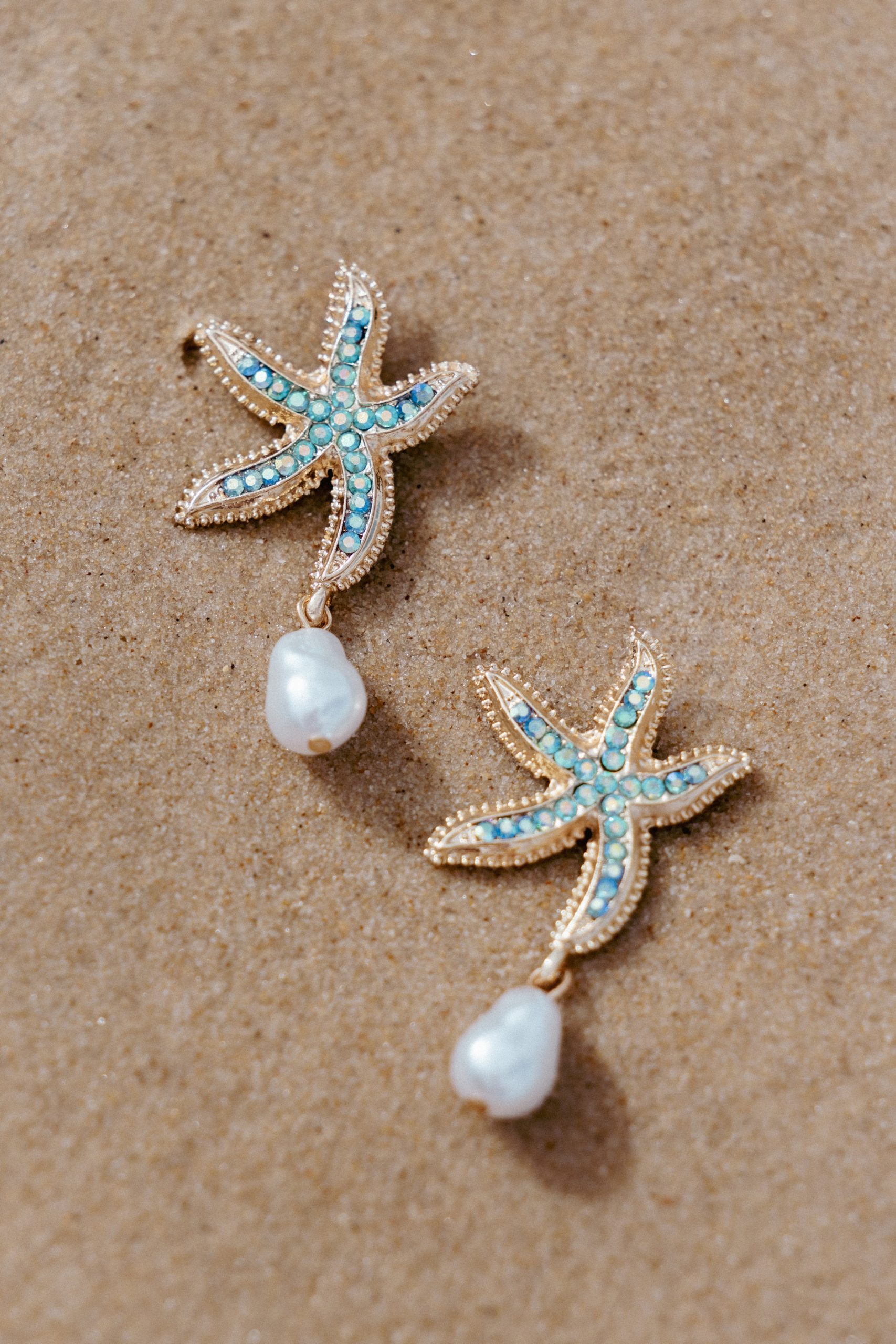 Azure Earrings - Gold - Image 2