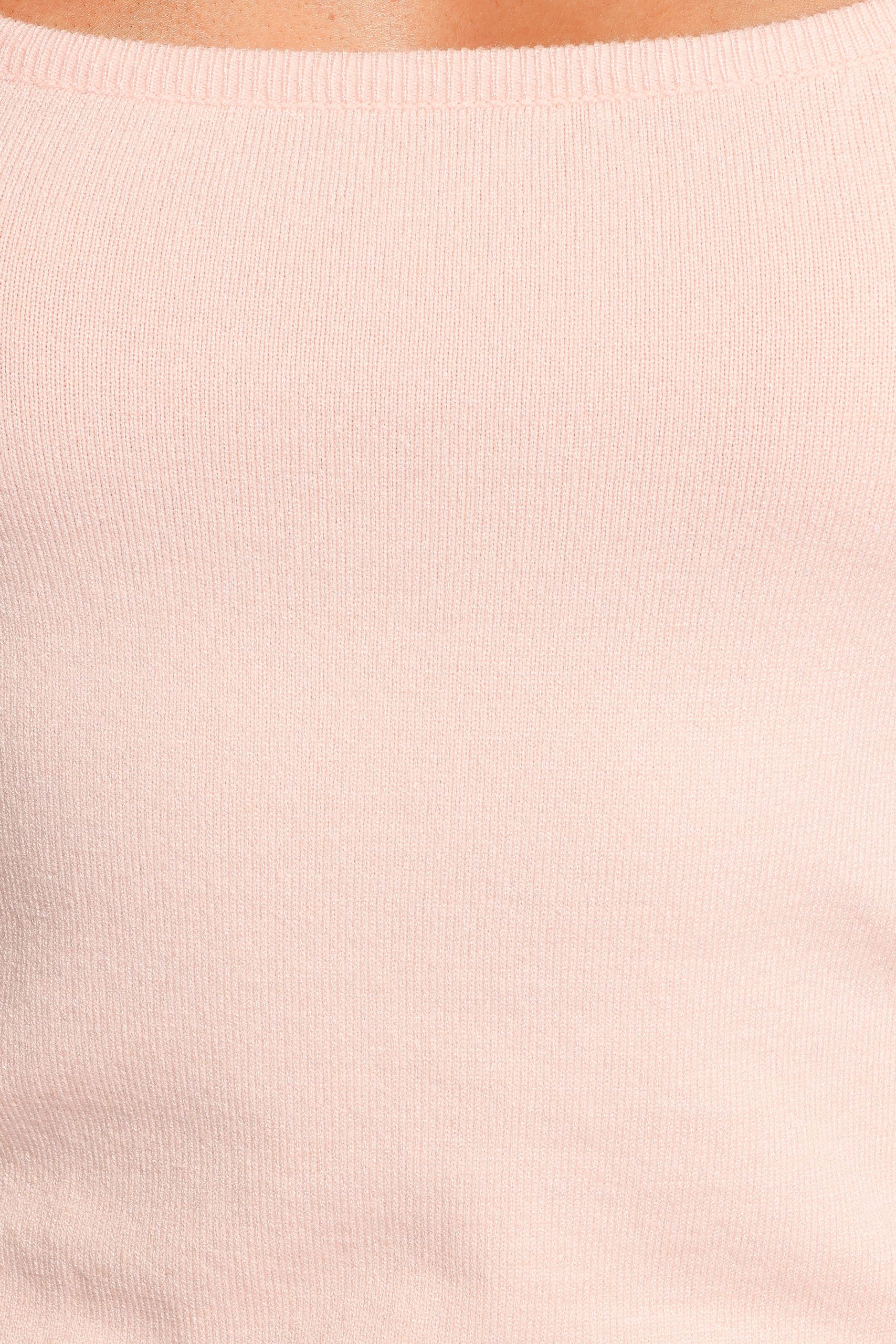 Beatrice Knitted Top - Peach - Image 6