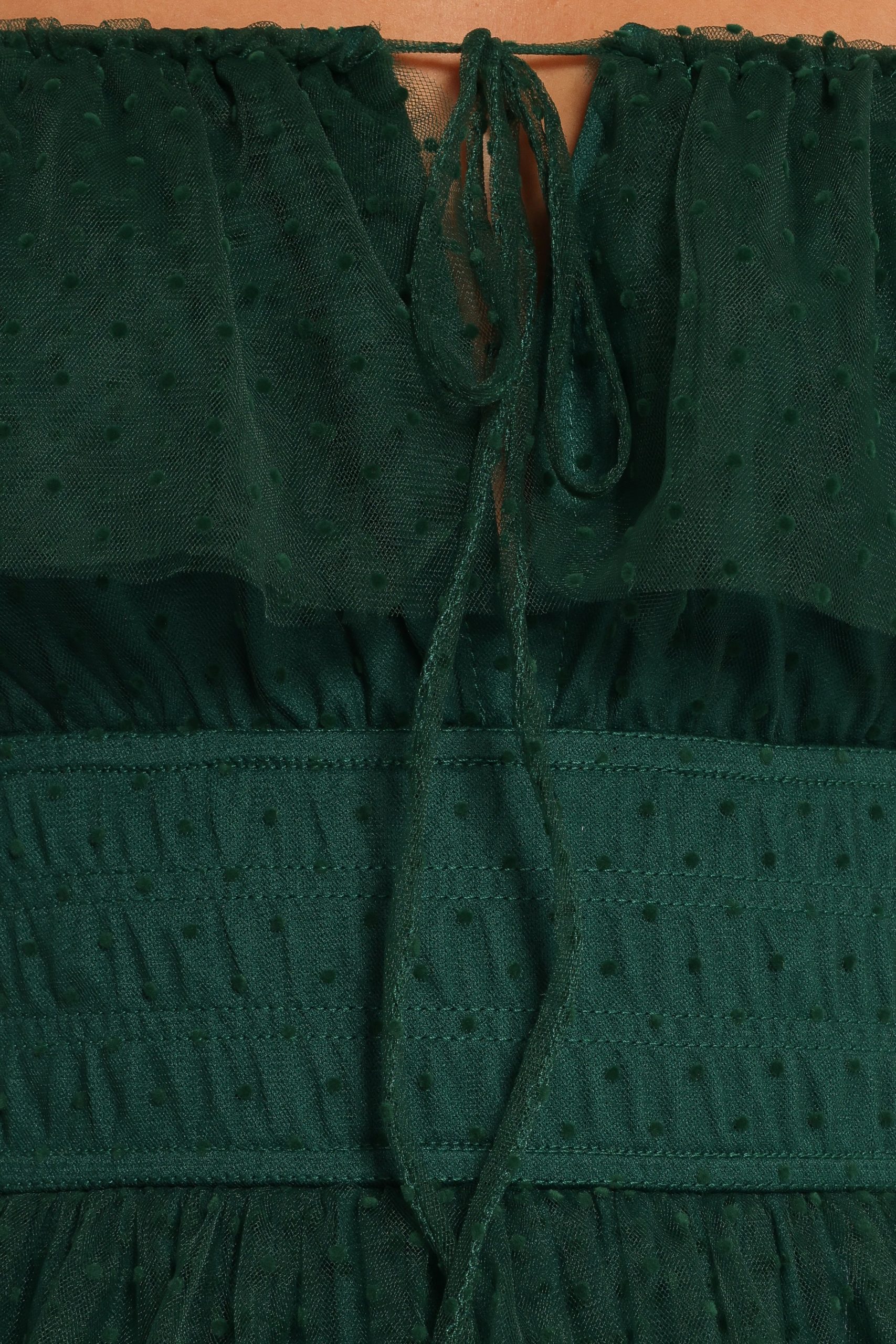 Belle Maxi Dress - Hunter Green - Image 7