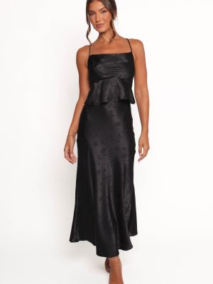 Belle Two Piece Set - Black