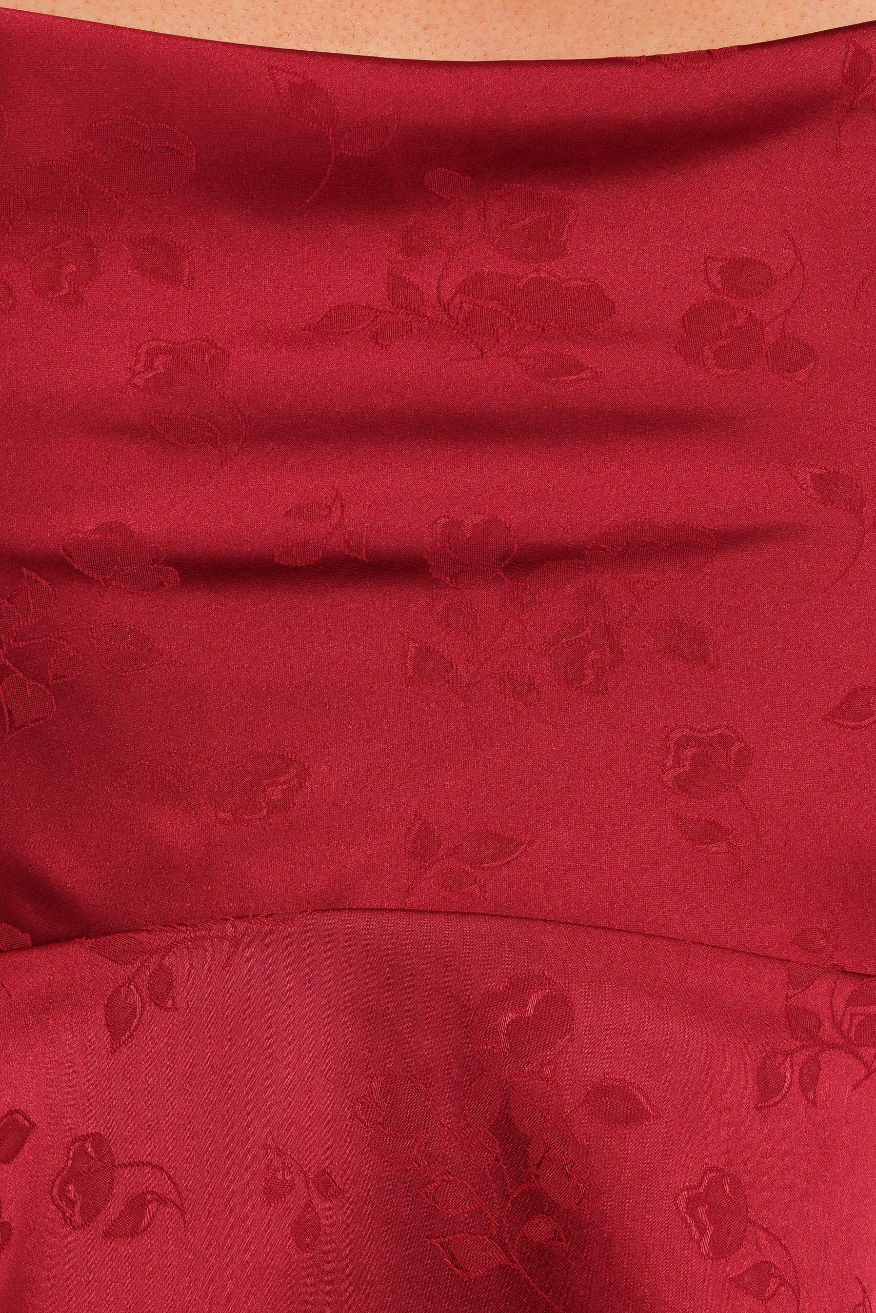 Belle Two Piece Set - Burgundy - Image 8