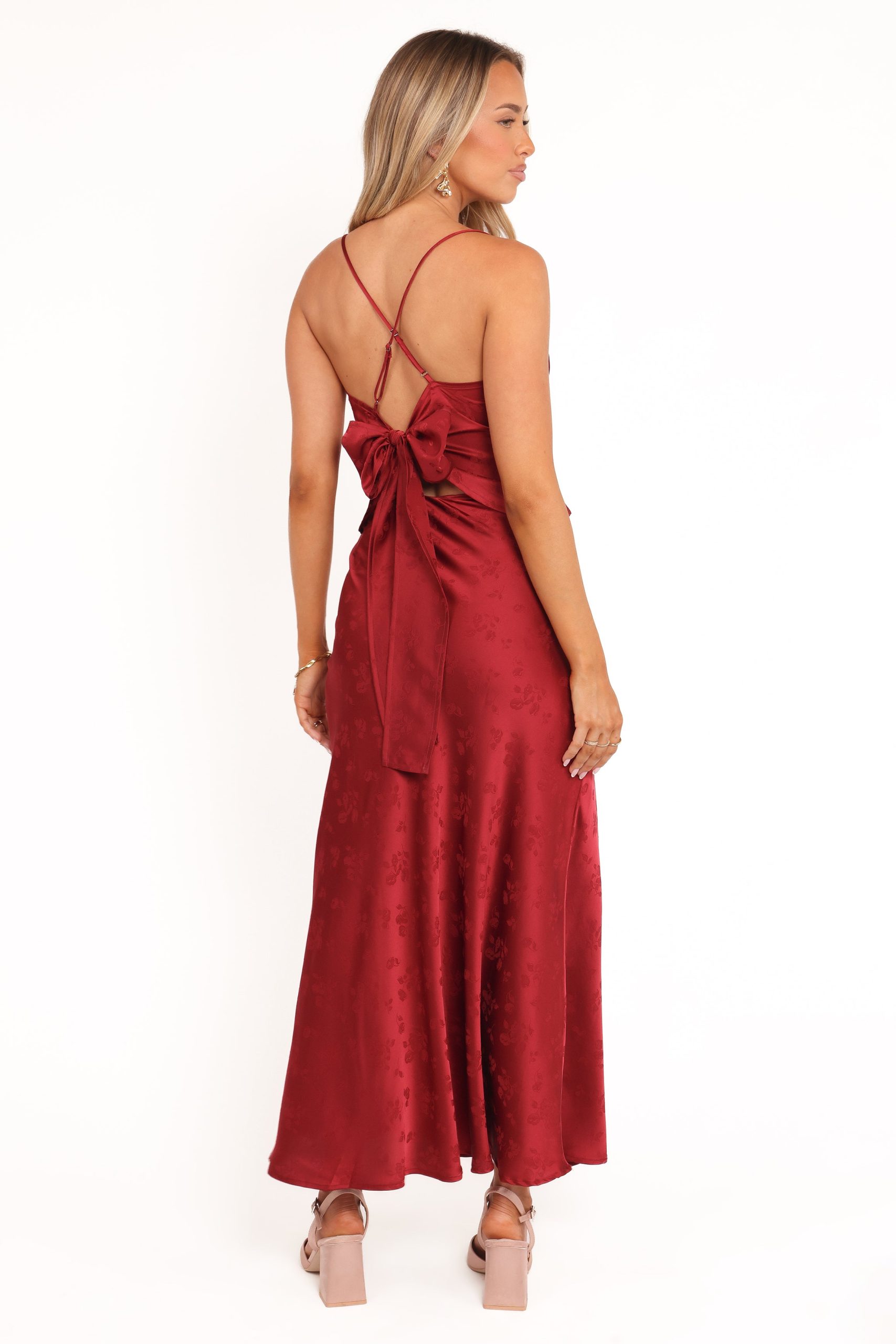Belle Two Piece Set - Burgundy - Image 5