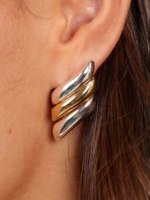 Benson Earrings - Gold/Silver