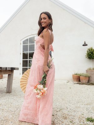 Beryl Maxi Dress - Pink