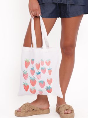 Billie Tote Bag - White