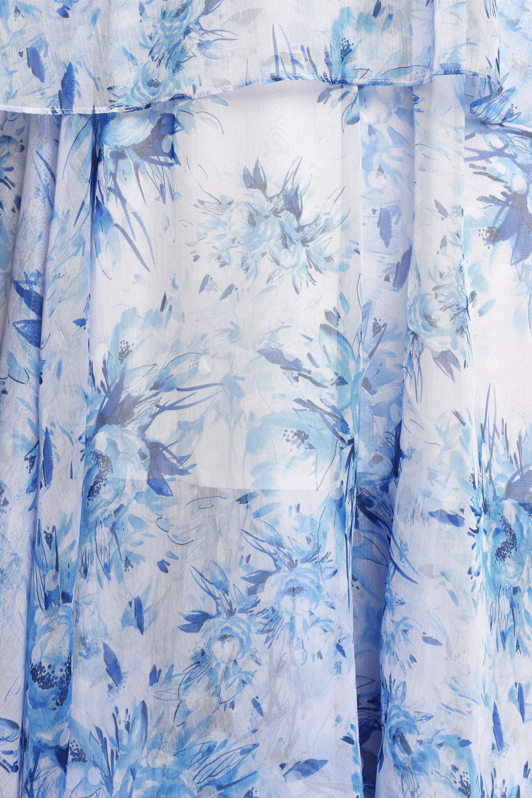 Bloom Strapless Maxi Dress - Blue - Image 5