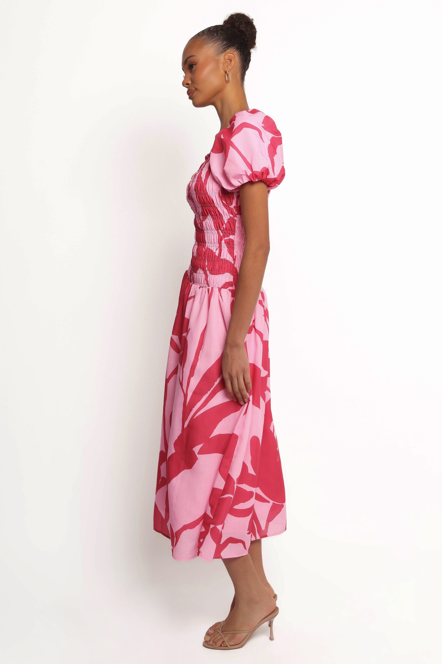 Bradley Maxi Dress - Pink Floral - Image 3