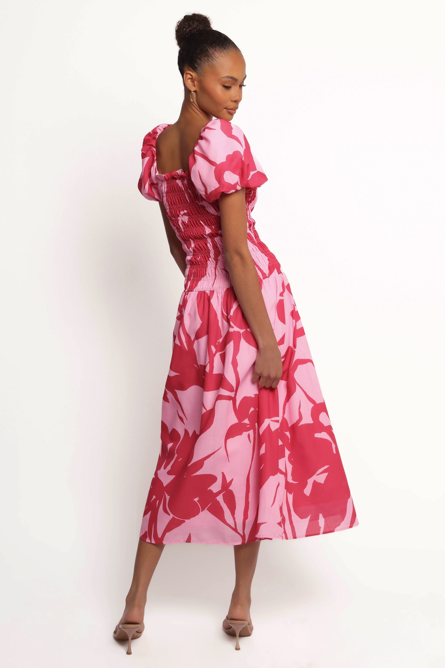 Bradley Maxi Dress - Pink Floral - Image 4
