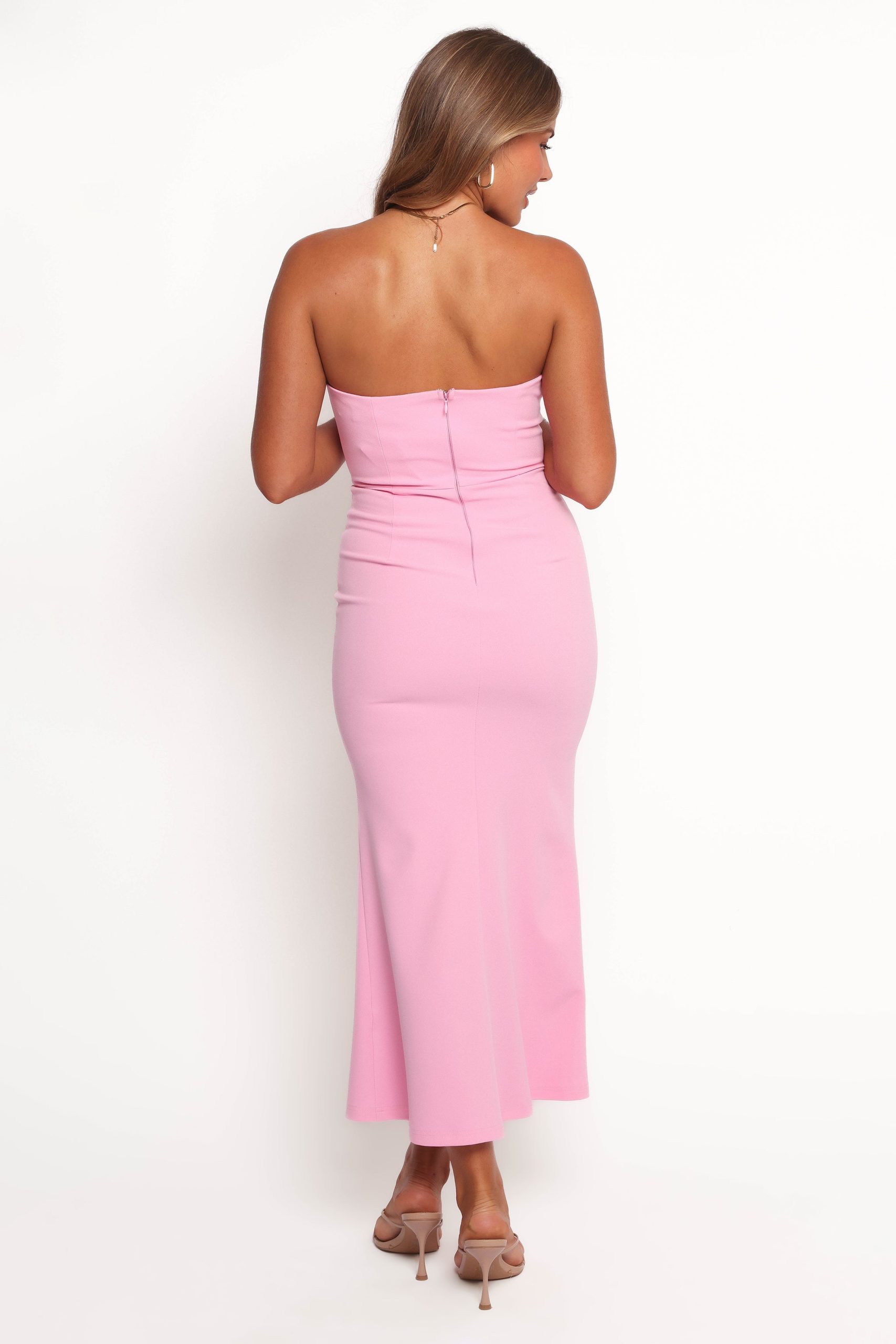 Briggs Midi Dress - Pink - Image 4