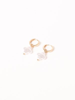 Kieran Earrings - Gold/Pearl