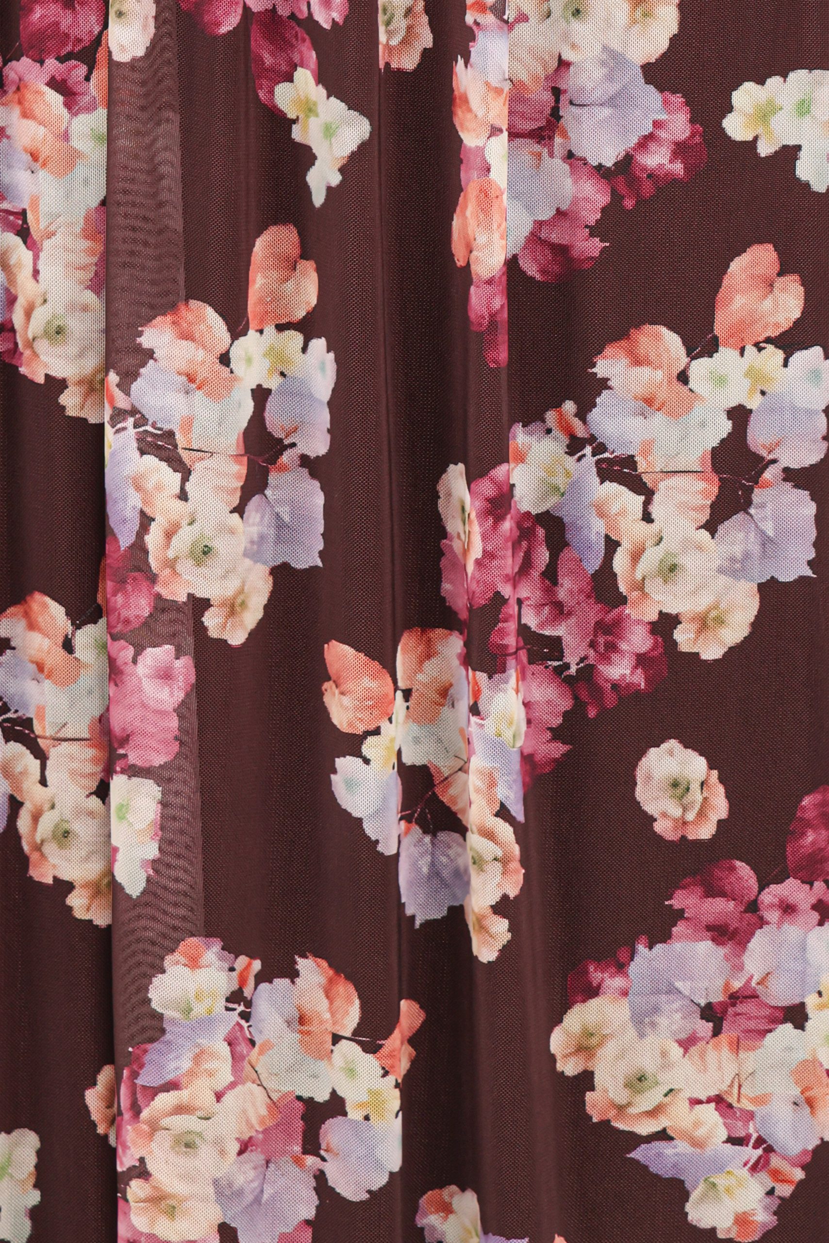 Calypso Maxi Dress - Purple Floral - Image 6