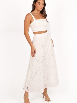Camellia Two Piece Set - White