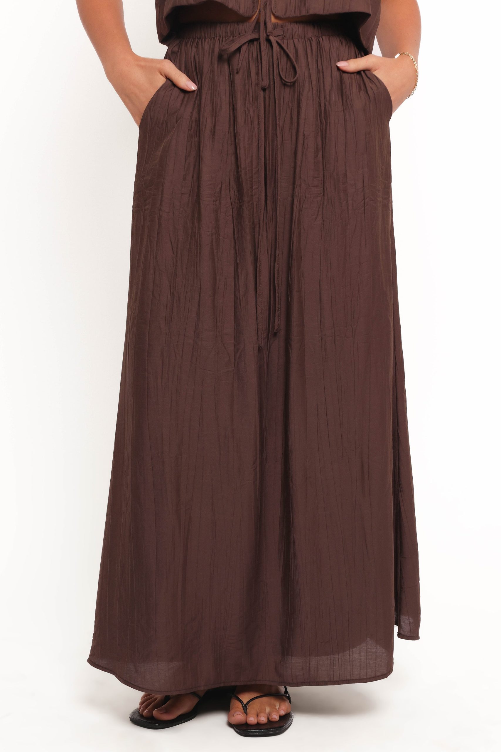 Captie Skirt Set - Chocolate Brown - Image 7