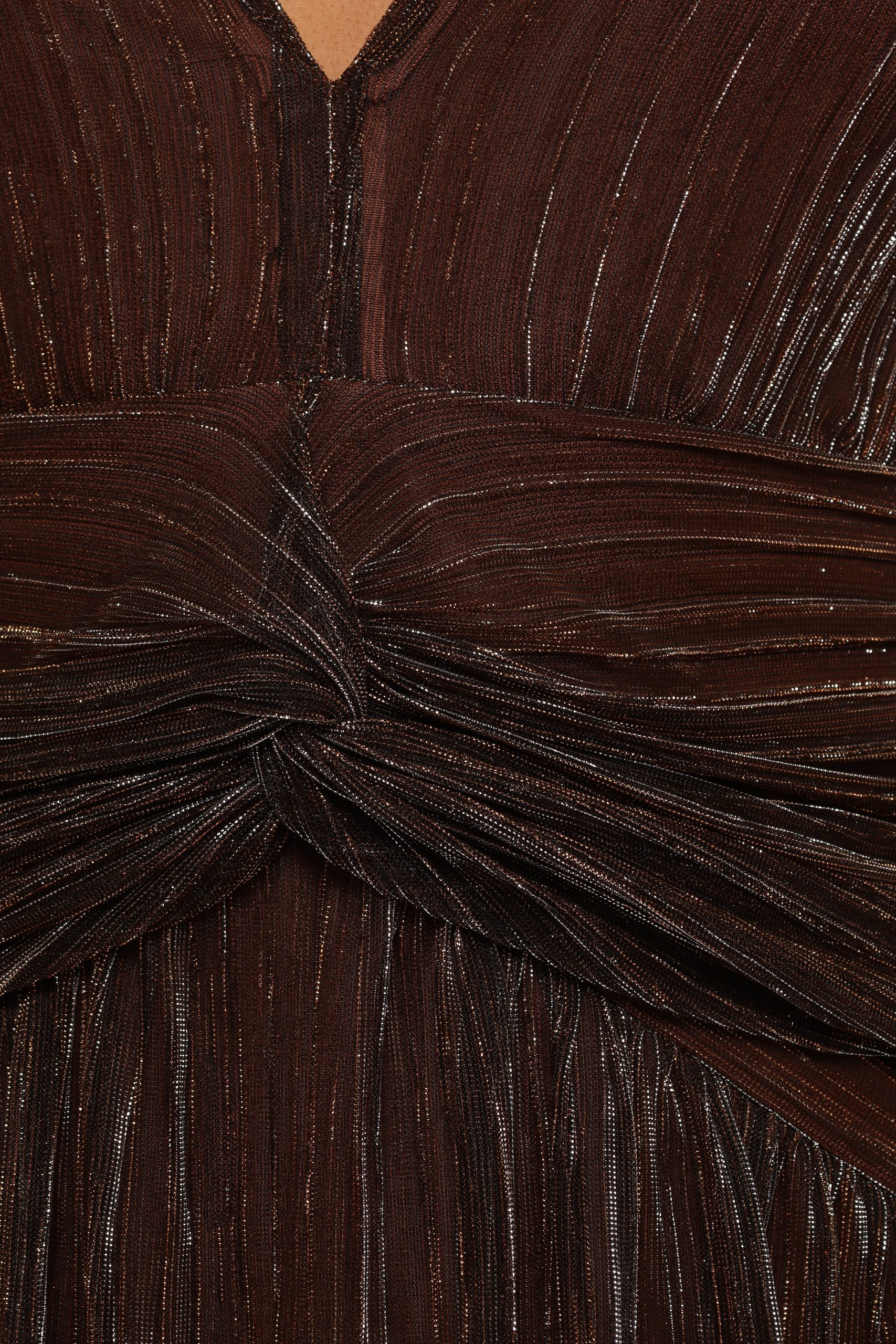 Cara Maxi Dress - Bronze - Image 8