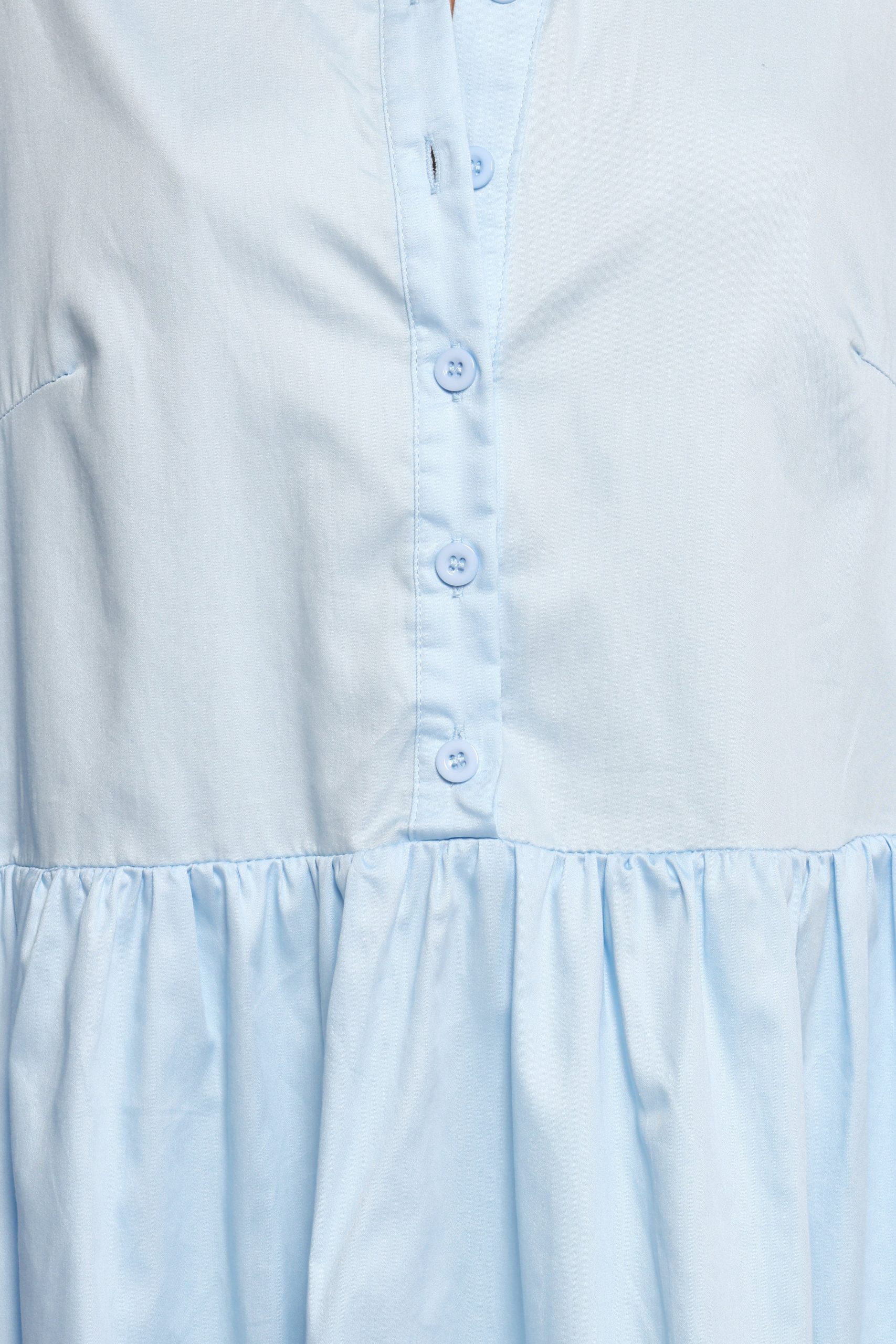 Carlotta Long Sleeve Mini Dress - Blue - Image 6