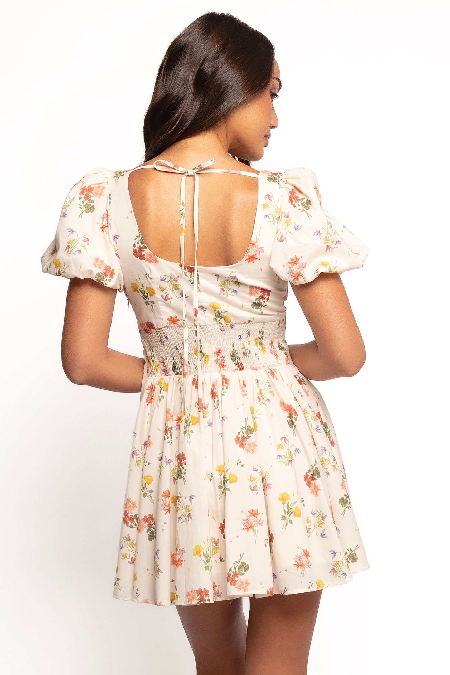 Cascais Mini Dress - Cream - Image 2