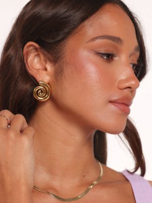 Caspian Earrings - Gold