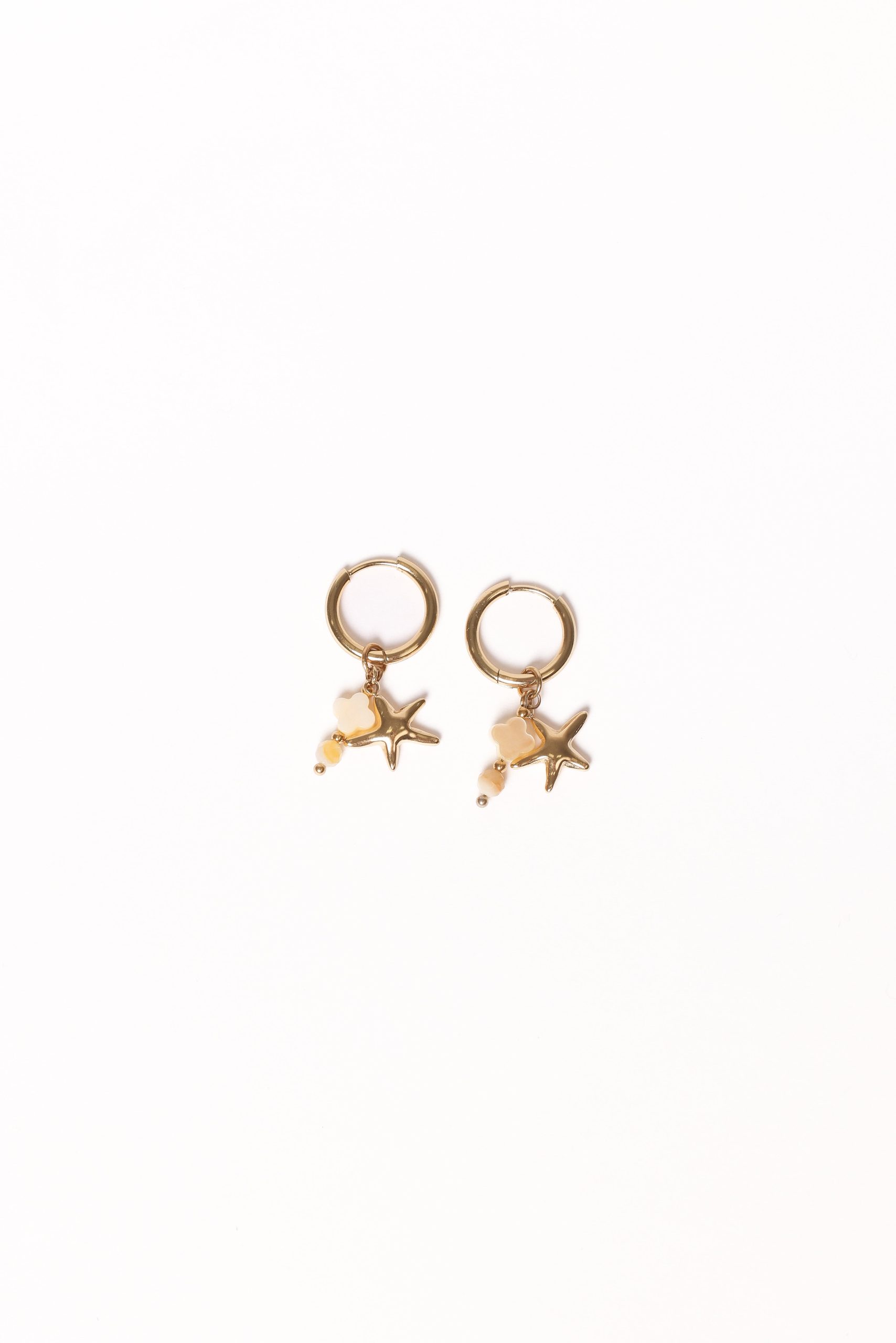 Catania Charm Earrings - Gold - Image 2