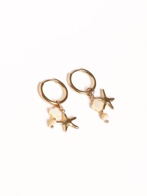 Catania Charm Earrings - Gold