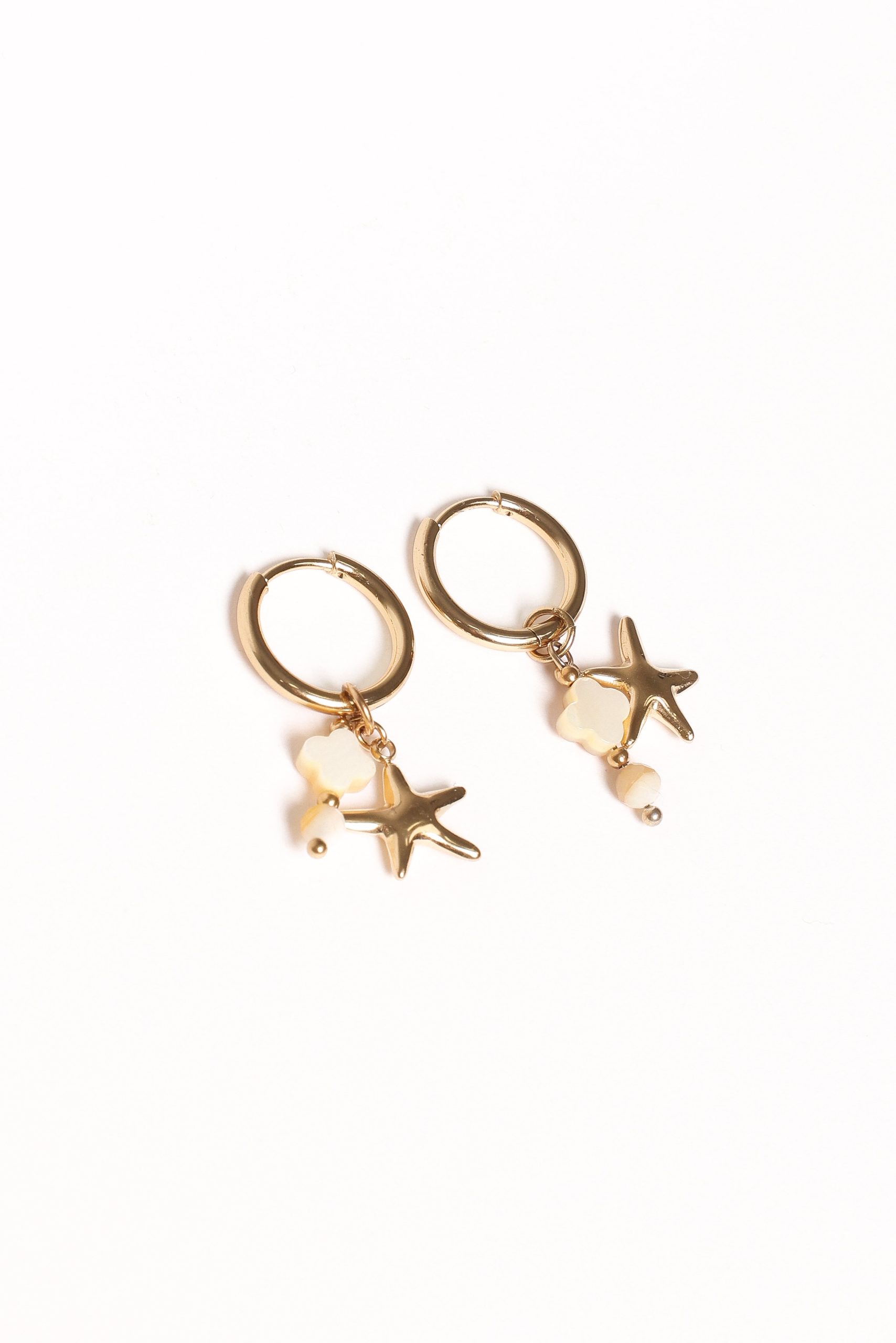 Catania Charm Earrings - Gold