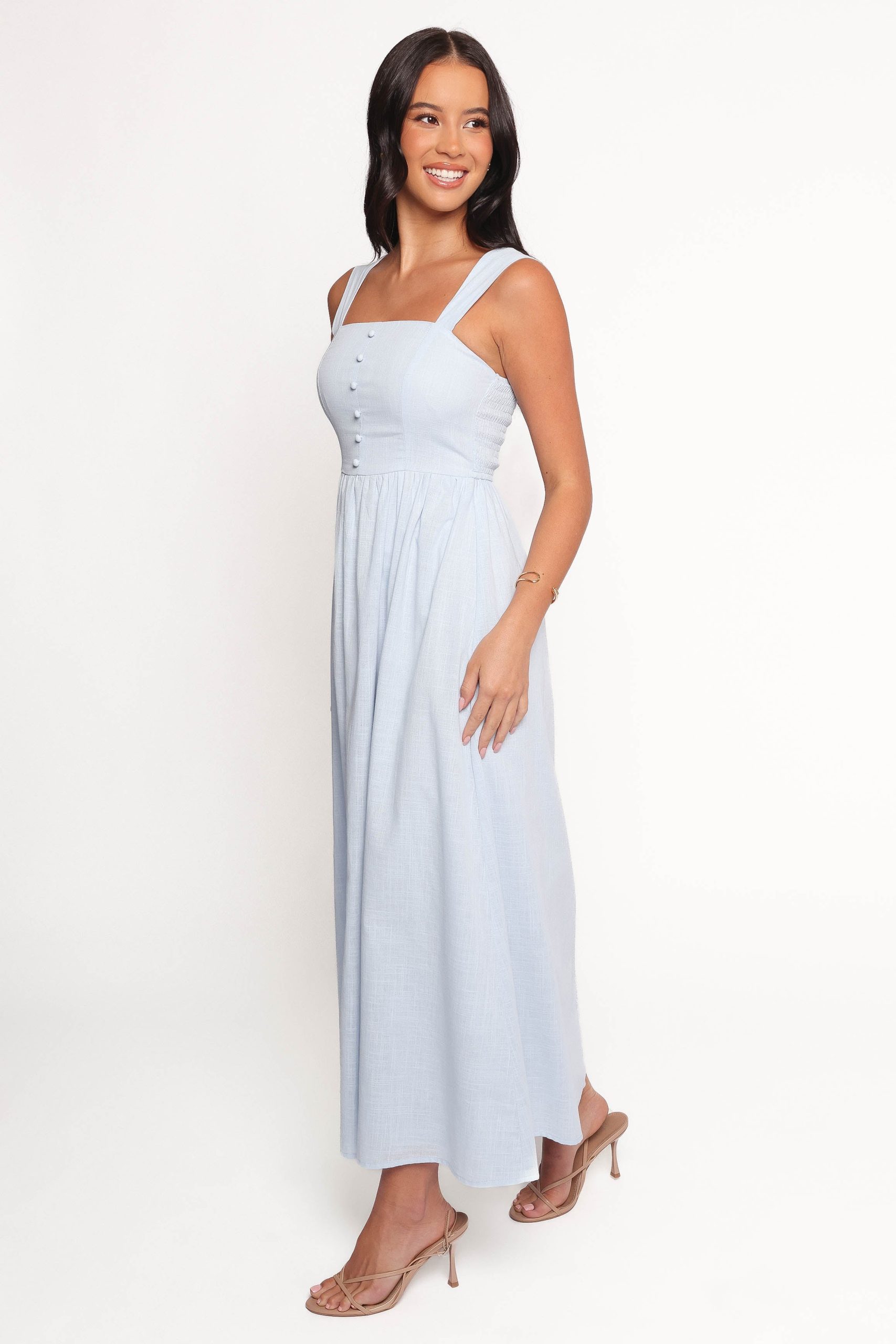 Caty Maxi Dress - Pale Blue - Image 4