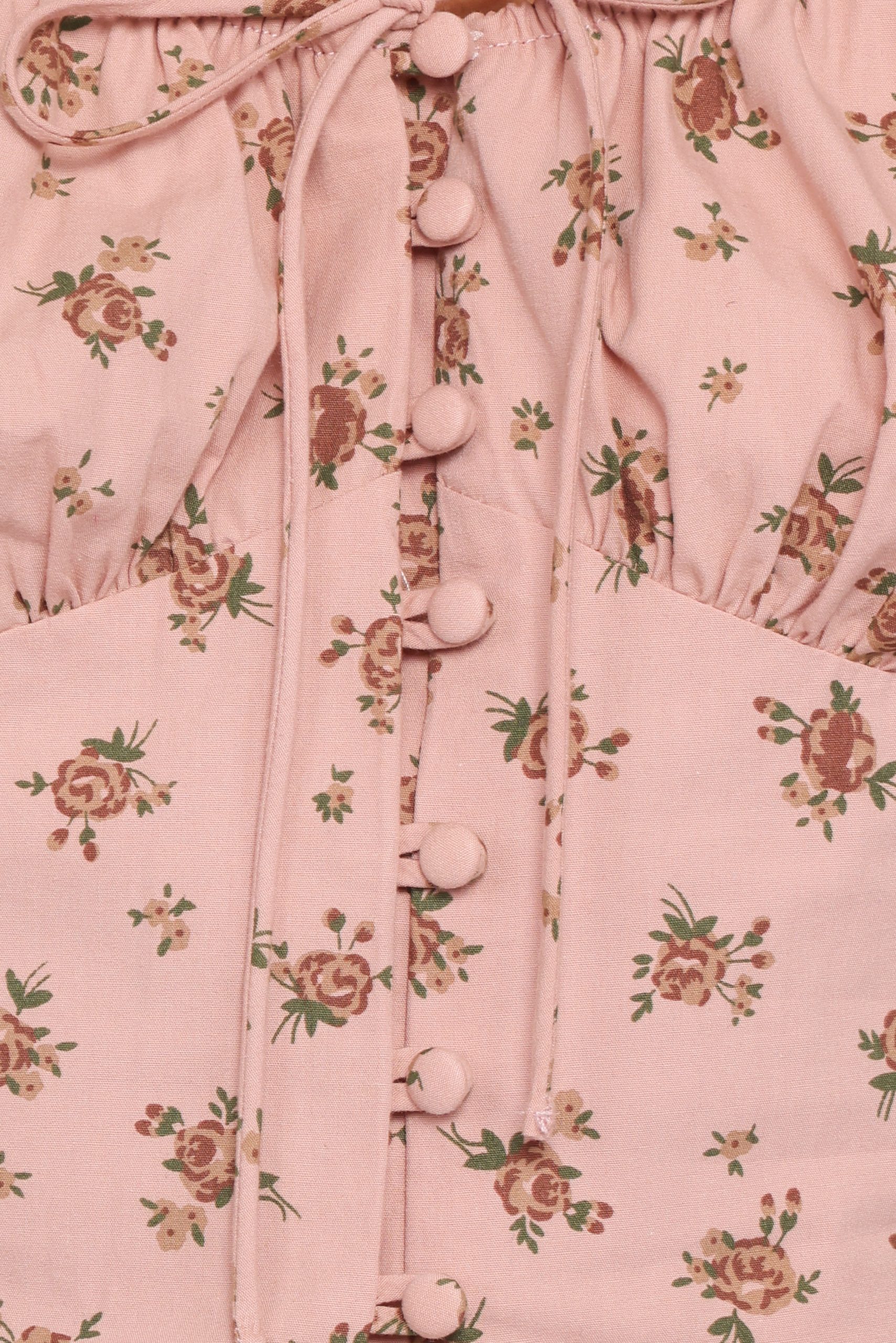 Charlene Top - Pink Floral - Image 6