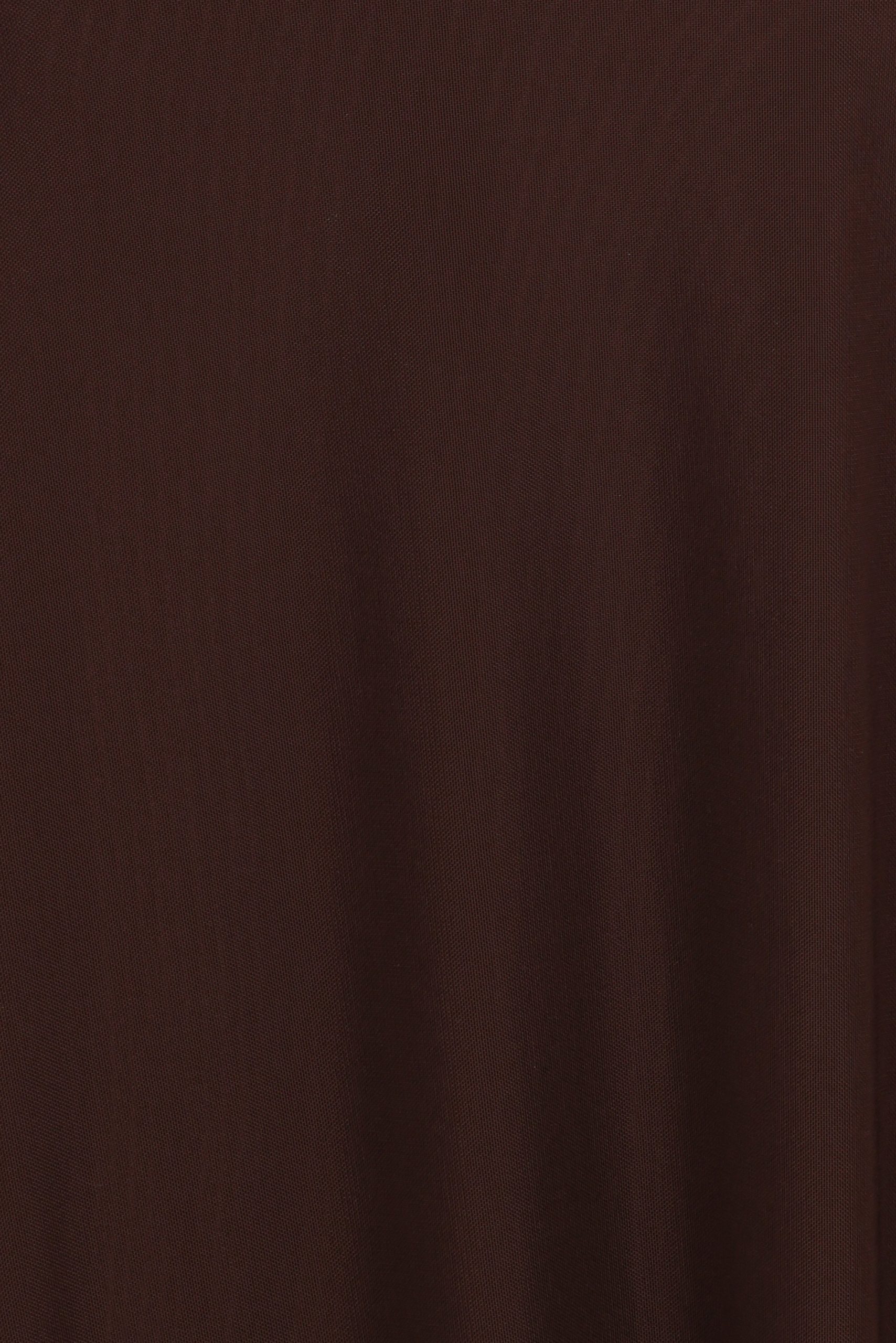 Charly One Shoulder Maxi Dress - Brown - Image 6