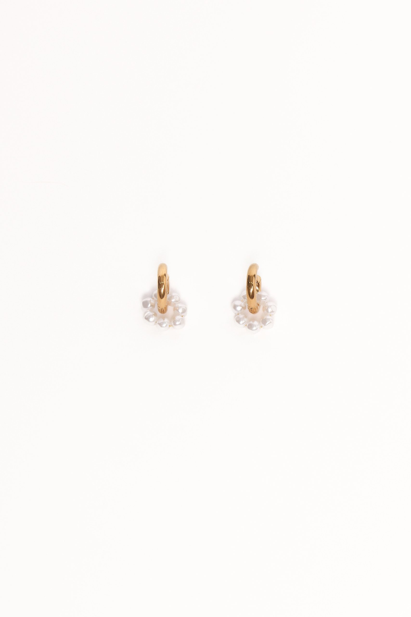Cheri Earrings - Gold/Pearl - Image 2