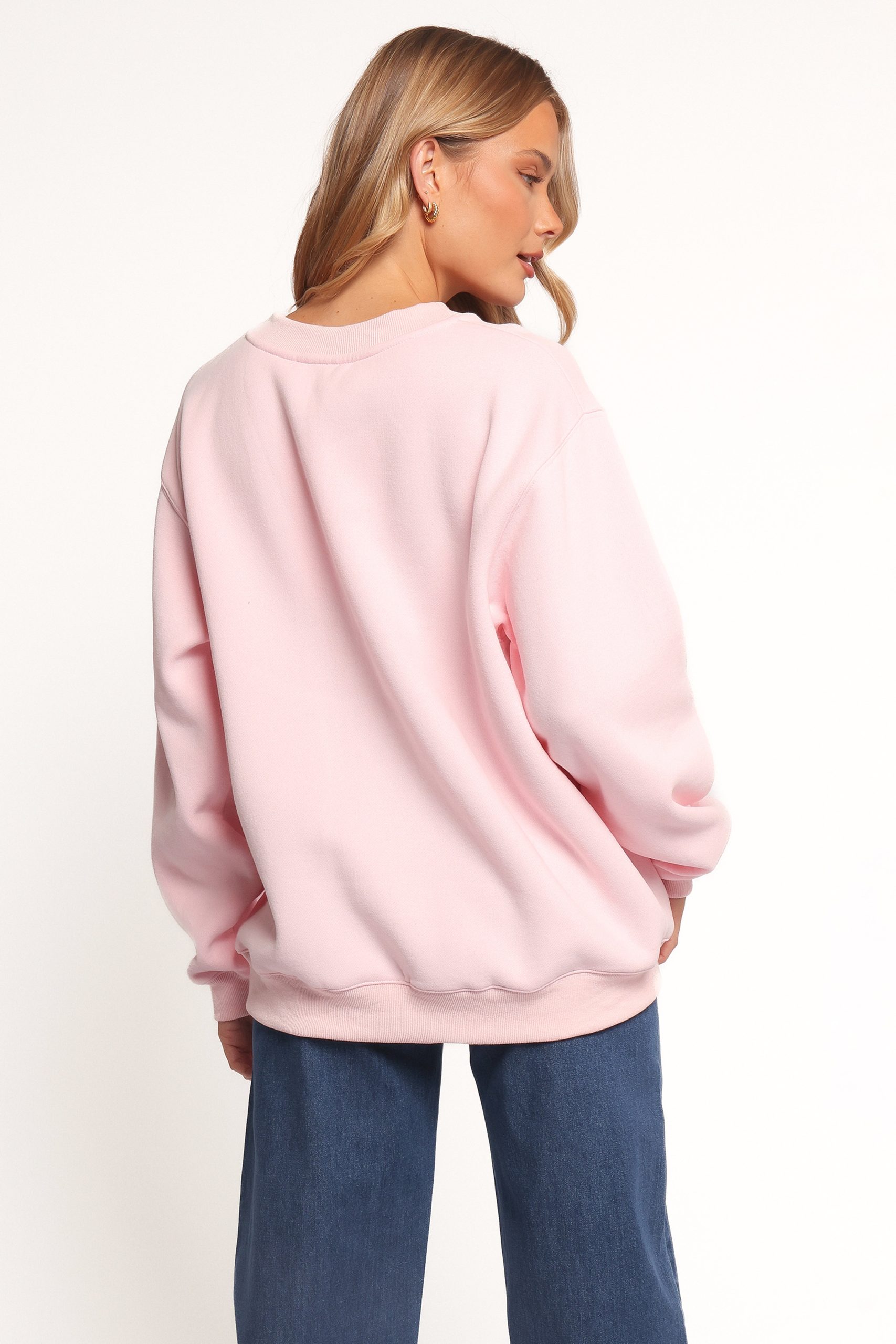 Cherry Martini Graphic Sweatshirt - Pink - Image 5