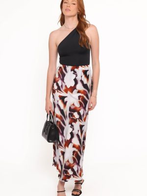 Cheryl Maxi Skirt - Blurred Floral