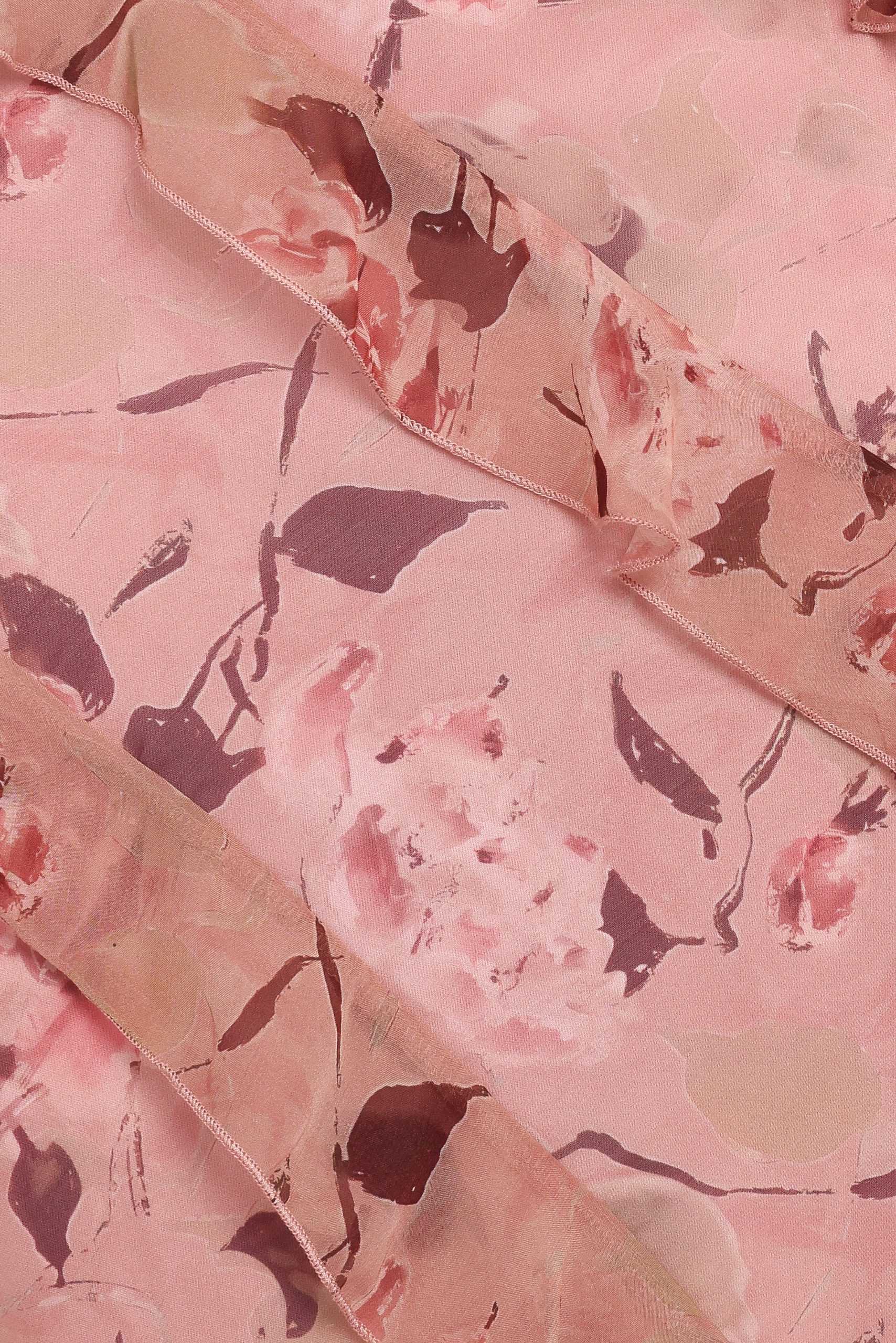 Ciao Ruffles Maxi Dress - Pale Pink Floral - Image 8