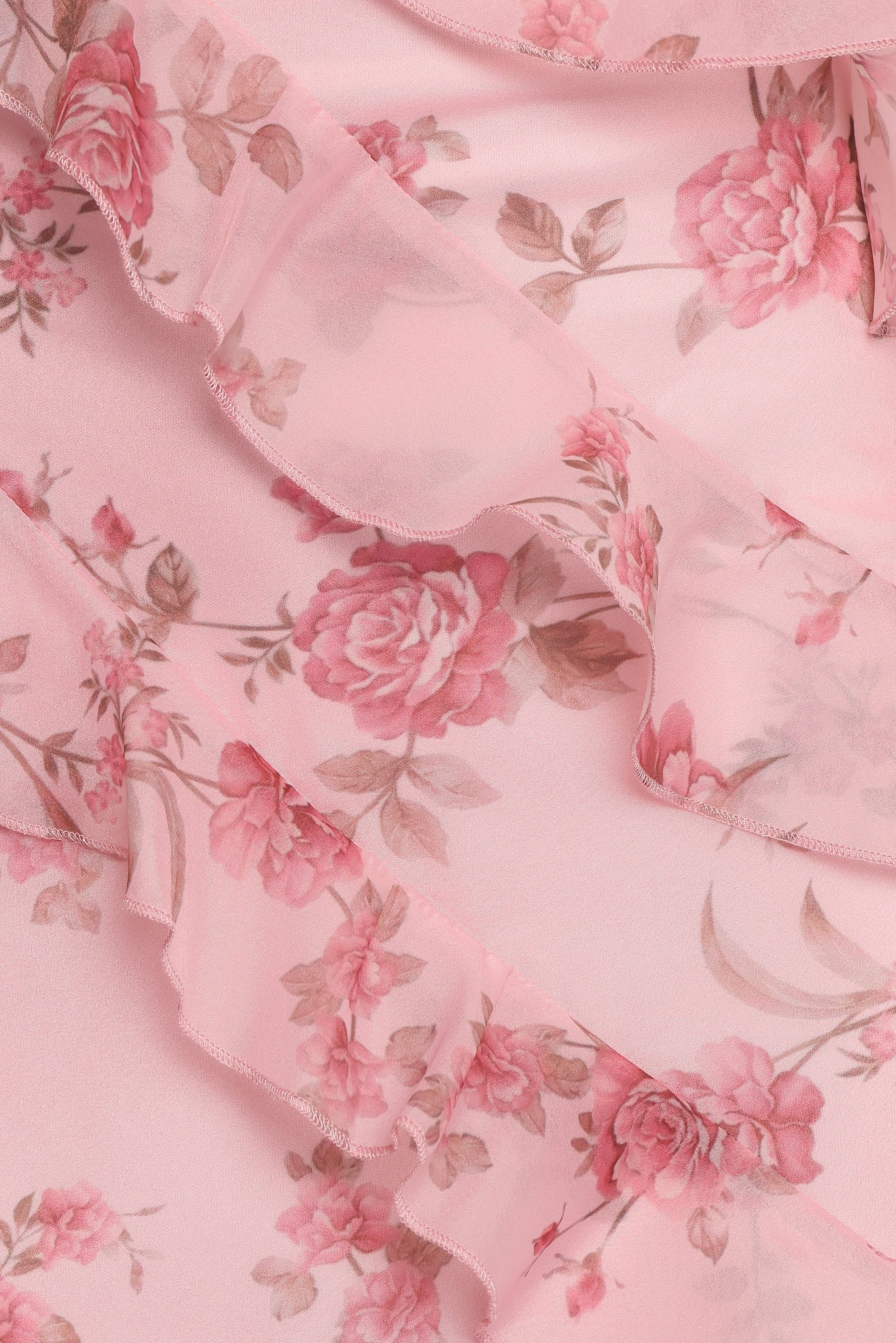 Ciao Ruffles Maxi Dress - Pink Floral - Image 7