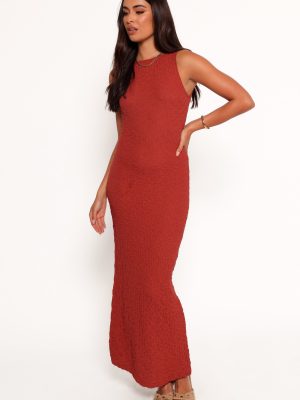 Clark Maxi Dress - Wine