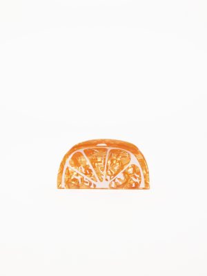 Clem Hair Clip - Orange
