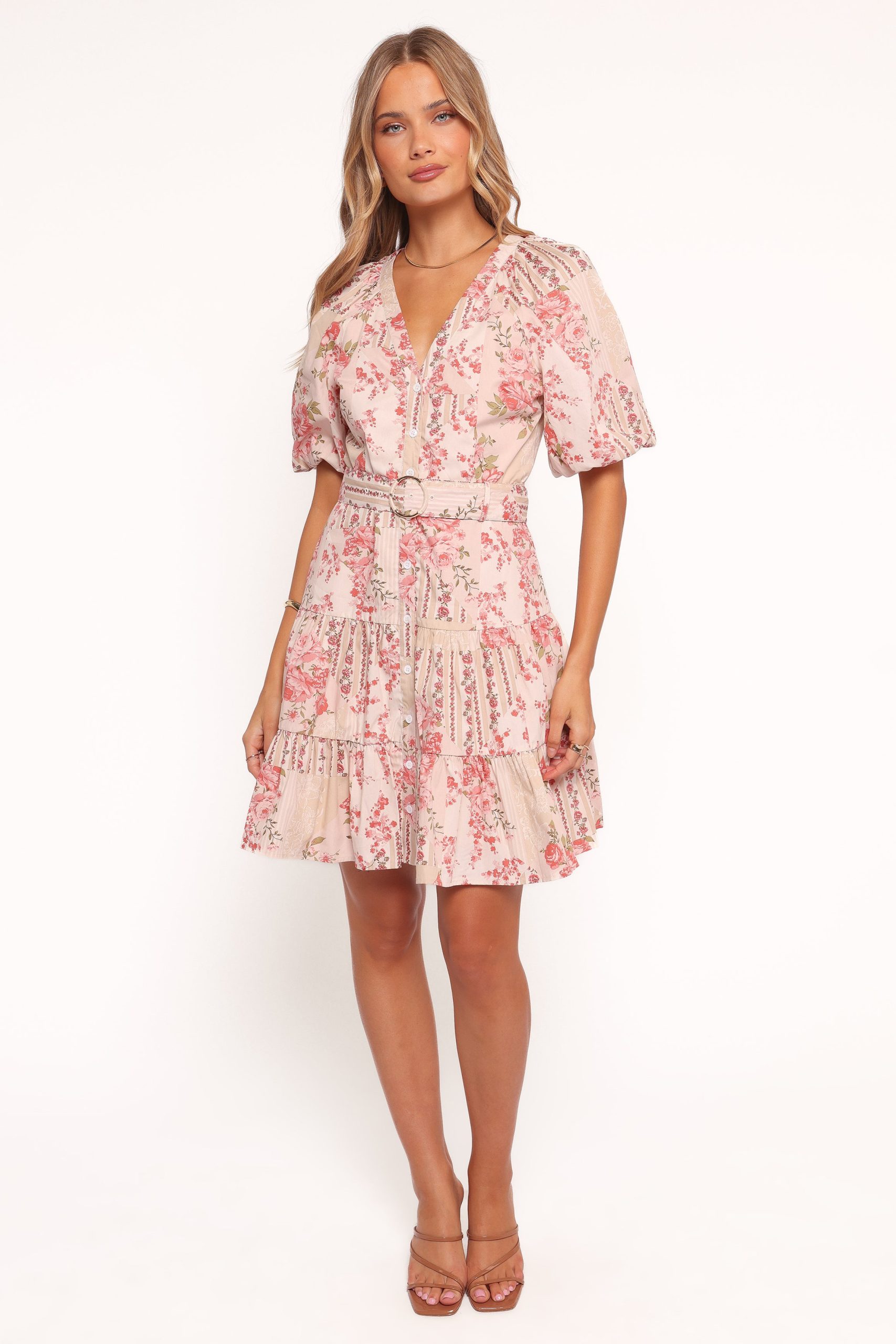 Columba Mini Dress - Soft Camellia - Image 5