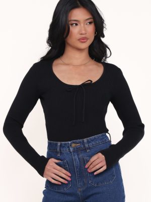 Cooper Knit Top - Black