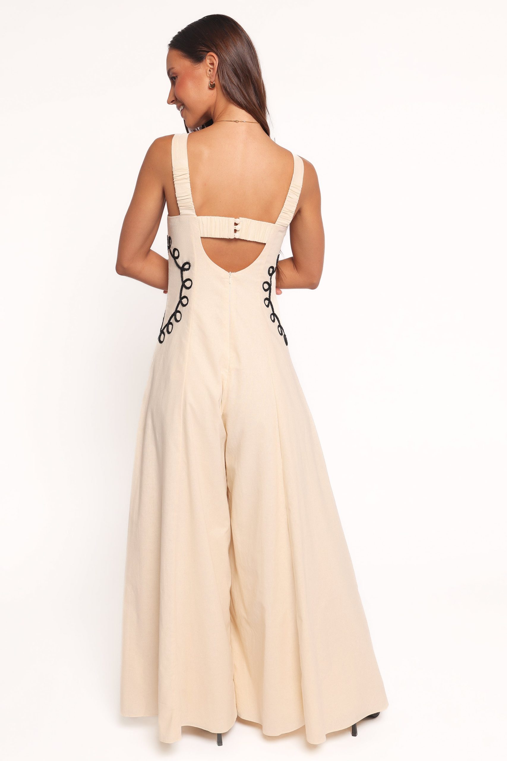 Crete Jumpsuit - Ivory - Image 4
