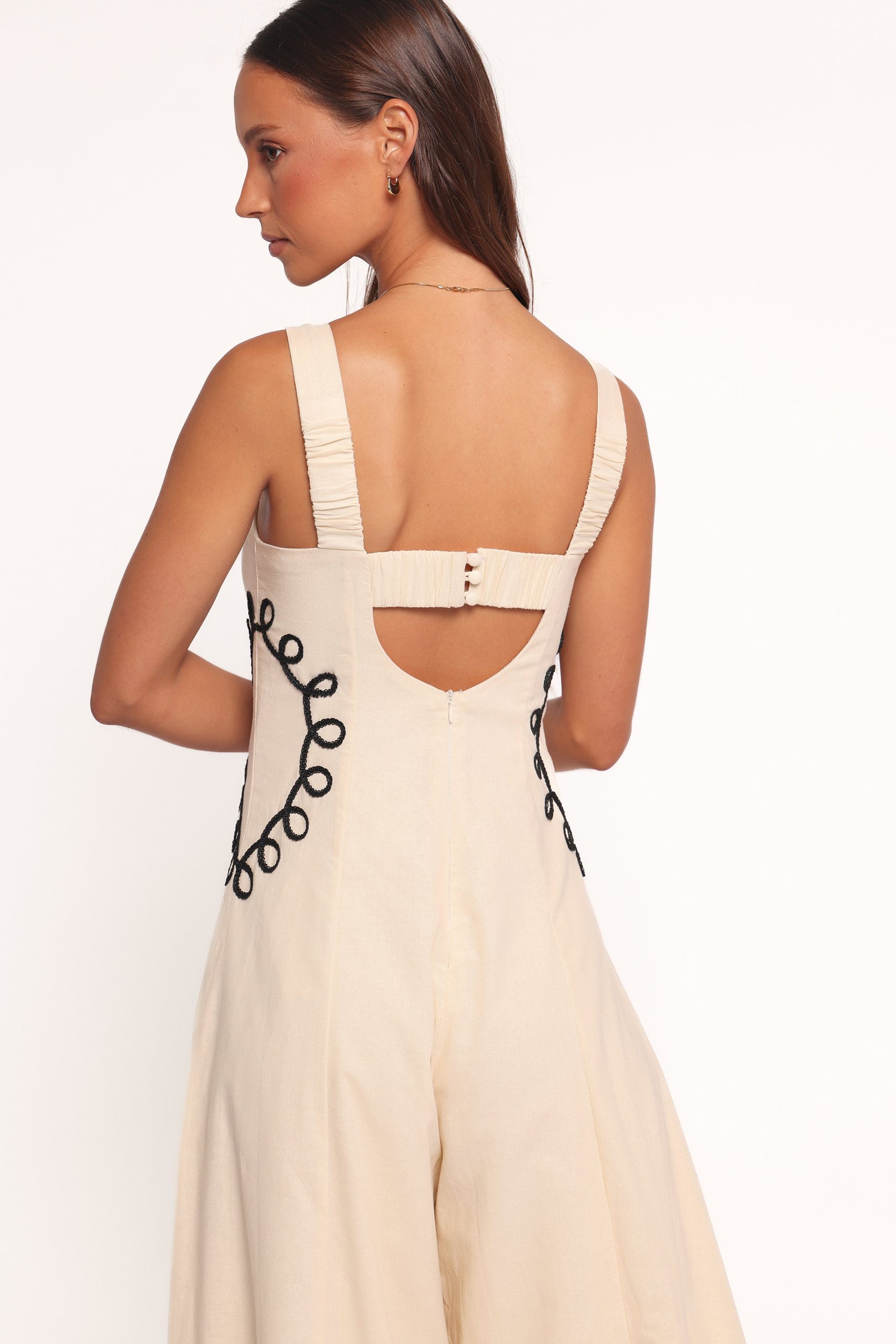 Crete Jumpsuit - Ivory - Image 2