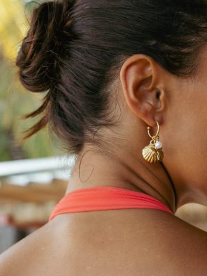 Cypress Earrings - Gold