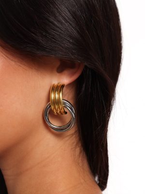 Cyra Earrings - Gold/Silver