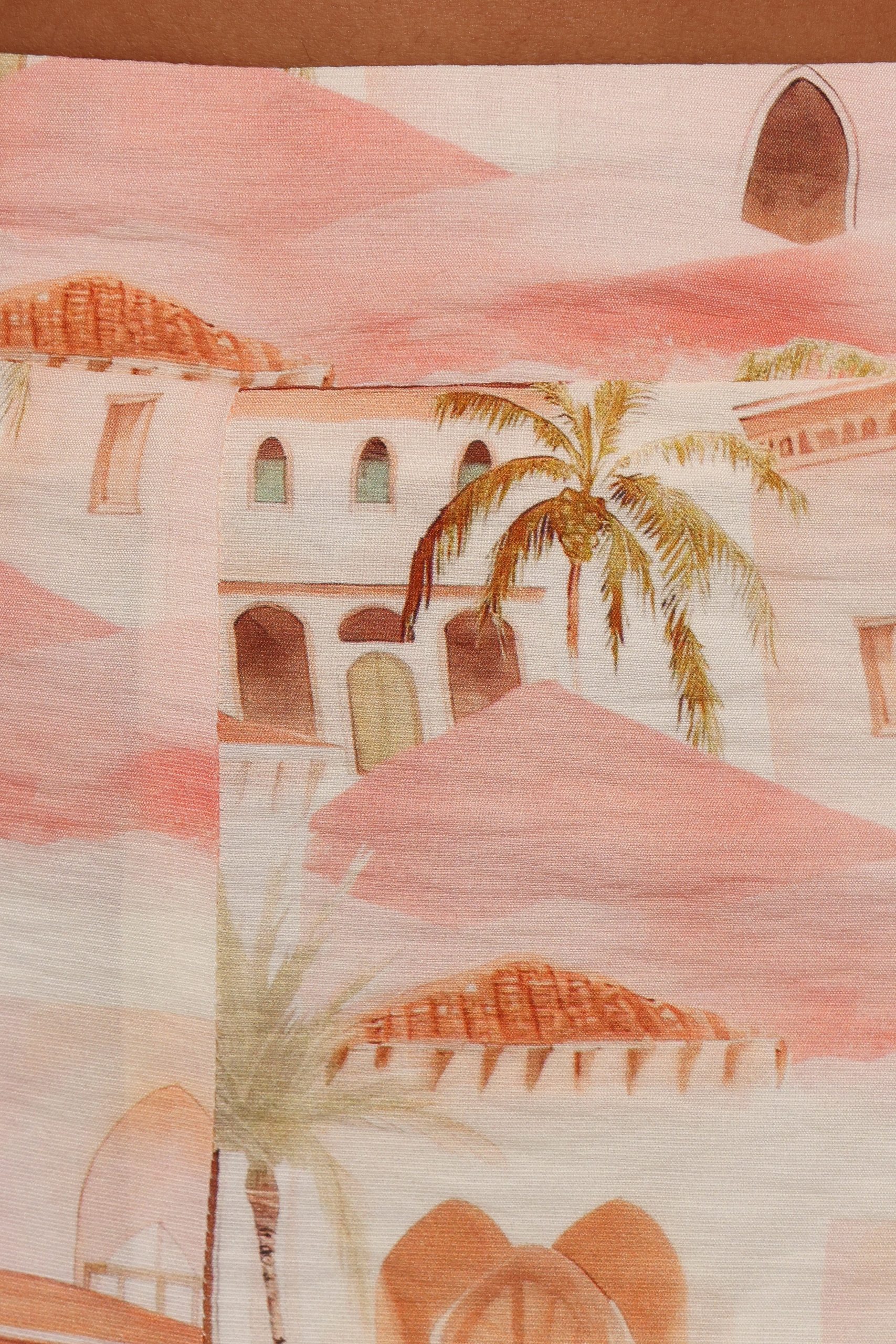 Devina Pants - Tan Print - Image 8